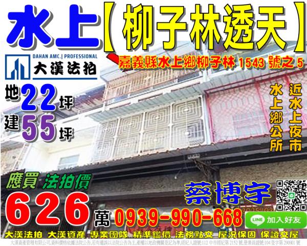 水上柳子林法拍屋透天